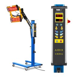 Infrared Paint Dryer - 2.200 W - 2 lamps - digital display