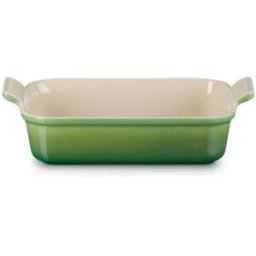 Le Creuset Stoneware Heritage 26cm Rectangular Dish - Bamboo Green