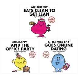 Egmont Mr Men & Little Miss for Grown Ups 3 Book Set by Roger Hargreaves – Humorous Gift Collection