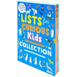 MACMILLAN Lists for Curious Kids 3 Book Collection Box Set – Human Body, Animals & More Educational Fact Books for Children by Tracey Turner & Rachel Delahaye