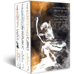 HarperVoyager The Poppy War Trilogy Box Set by R.F. Kuang – Complete 3 Book Collection Bestselling Historical Fantasy Series (The Poppy War, The Dragon Republic,