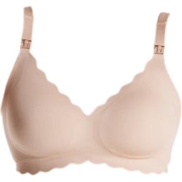 MomCozy YN46 Seamless Floral Nursing Bra 1 un. Beige XL