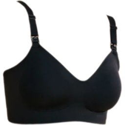 MomCozy YN21 Ultra Soft Nursing Bra 1 un. Black L