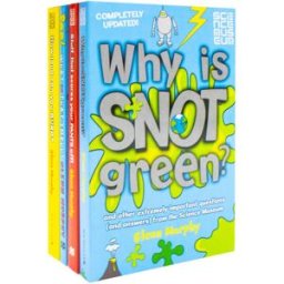 Macmillan Glenn Murphy Collection 4 Books Set (Why is Snot Green?, Stuff That Scares Your Pants Off!, How Loud Can You Burp?, Poo! What IS That Smell?)