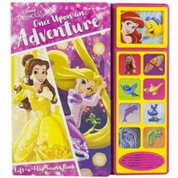 Phoenix Disney Princess - Once Upon an Adventure - Lift-a-Flap Sound Book - PI Kids (Play-A-Sound)