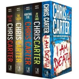 Simon and Schuster Ltd Robert Hunter Series Vol 6-10 Collection 5 Books Set By Chris Carter (An Evil Mind, I Am Death, The Caller, Gallery of the Dead and Hunting Evil)
