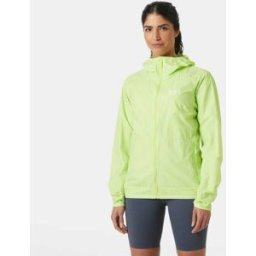 Helly Hansen Women's Roam Wind Jacket Green L - Sharp Green - Female