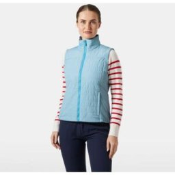 Helly Hansen Women's Crew Insulator 2.0 Vest Blue XL - Light Cyan Blue - Female