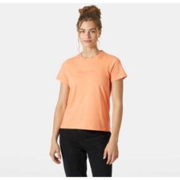 Helly Hansen Women's Core T-shirt 2.0 Orange XS - Melon Orange - Female