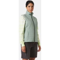 Helly Hansen Women's Crew Insulator 2.0 Vest Green S - Eucalyptus Green - Female