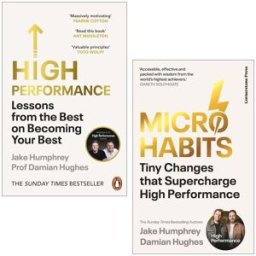 Penguin/Cornerstone Press Micro-Habits and High Performance 2 Books Collection Set by Jake Humphrey & Damian Hughes