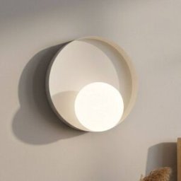 Wall Light Kido K1 EMIBIG LIGHTING, dimmable, Cream / amber, Living / Dining Room, Glass, Modern, Wall Light