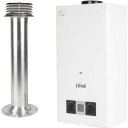 Ferroli Pegaso Eco 6 LPG Gas Water Heater & Flue Kit