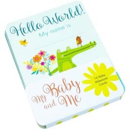 Little Tiger My Baby And Me (16 Baby Milestone Cards)