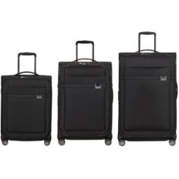 Samsonite Airea 3 Piece Spinner Suitcase Set - Black
