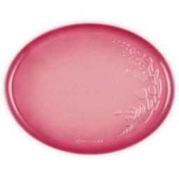 Le Creuset La Jardin Stoneware 36cm Oval Platter - Rose Quartz
