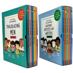 Frances Lincoln Children's Books Little People, Big Dreams Trailblazing Men and Inspiring Artists And Writers 10 Books Collection Box Gift Set (Stephen Hawking,Bruce Lee,David Bowie,M