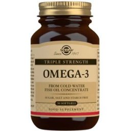 Solgar Triple Strength Omega-3 50 Tablets