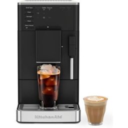KitchenAid KF2 Fully Automatic Espresso Machine with Iced Coffee Matte Black