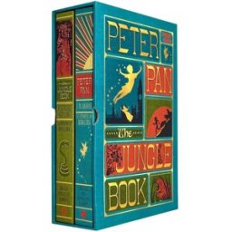 Harper Design Peter Pan and The Jungle Book - Minalima Edition 2 Books Collection Set Illustrated with Interactive Elements