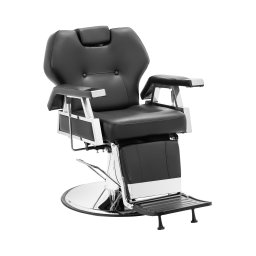 Salon Chair with footrest - 59 - 69 cm - 150 kg - black