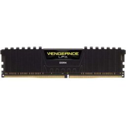 Corsair CMK16GX4M1A2400C16 Vengeance LPX 16 GB (1 x 16 GB) DDR4 2400 MHz C16 XMP 2.0 High Performance Desktop Memory Kit, Black, New