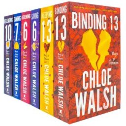 Piatkus ltd Boys of Tommen Series 6 Books Collection Set By Chloe Walsh (Binding 13, Keeping 13, Saving 6, Redeeming 6, Taming 7 & Releasing 10)