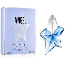 Mugler Angel Eau de Parfum 50ml Refillable Spray Iconic Gourmand Fragrance for Women