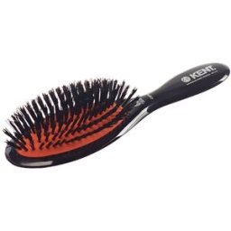Kent Brushes Kent Medium Pure Black Bristle Cushion Brush - Midnight Ruby - CSFM