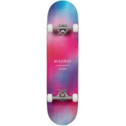 Madrid Legacy Exclusives Strobe Complete Skateboard (Pink) - Pink;Blue - Size: 8