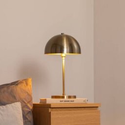 Table Lamp Varzan 10857 Opviq, Bronze / antique brass, Living / Dining Room, metal, Table Lamp