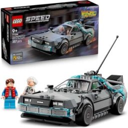 Lego Speed Champions Back to the Future Time Machine 77256 Toy Car, New