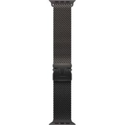 Apple Watch Milanese Loop Band 49mm Black Large, New