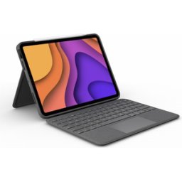 Logitech Folio Touch iPad Air (4th & 5th gen) Keyboard Case - Grey, New