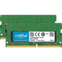 Crucial 16GB (2x8GB) DDR4 2400MHz CL17 Memory for Mac – CT2K8G4S24AM