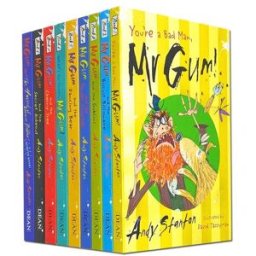 DEAN Mr Gum Humour Collection 9 Books Set By Andy Stanton Inc Biscuit Billionaire