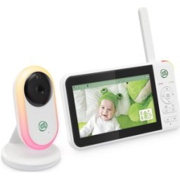 LeapFrog LF2415 5" HD Video Baby Monitor - White, New