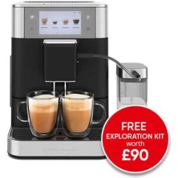 KitchenAid KF8 Fully Automatic Espresso Machine Cast Iron Black with FREE Gift