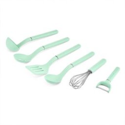 KitchenAid 6 Piece Cooking Utensil Set Spearmint