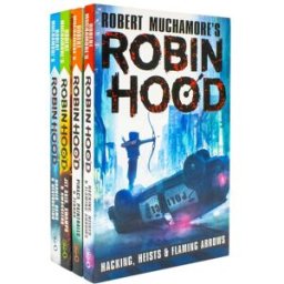 Hot Key Books Robin Hood 4 Book Collection Set by Robert Muchamore – Action Adventure Series for Young Readers