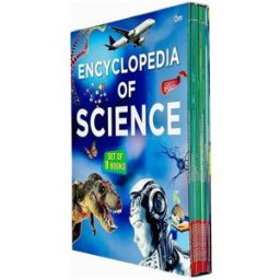 OM Books International Encyclopedia of Science 8 Book Collection Set – Energy, Evolution, Chemical Reactions & Educational Science Books for Kids