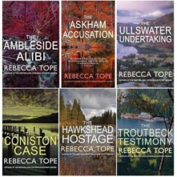 Allison & Busby Lake District Mysteries 6 Books Collection Set by Rebecca Tope – Ambleside Alibi, Coniston Case & Cozy Mystery Crime Collection