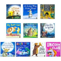 Little Tiger Press Children Bedtime Stories 10 Books Collection Set – Moonlight Adventure, Unicorn Club & Magical Bedtime Story Collection for Kids