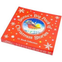 Fox Eye Publishing Santa’s Big Pack of Christmas Stories 10 Books Collection Set – A Christmas Carol, The Night Before Christmas & Festive Story Collection for Kids