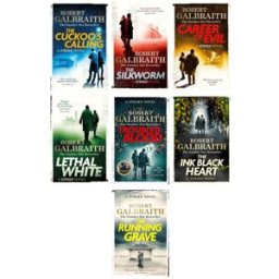Sphere Cormoran Strike Series Collection 7 Books Set by Robert Galbraith – The Cuckoo’s Calling, Troubled Blood & Crime Mystery Thriller Collection