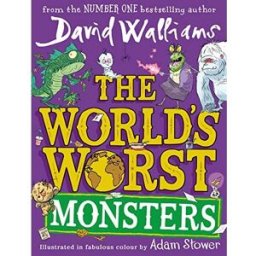 HARPERCOLLINS The World’s Worst Monsters Book by David Walliams – Funny Illustrated Monster Stories for Kids