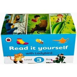 Ladybird Read It Yourself Tuck Box Level 3: 8 Books Box Set – Jack and the Beanstalk, Aladdin & Classic Early Reading Story Collection for Kids