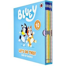Ladybird Bluey Let's Do This! 10 Picture Books Story Collection Box Set – The Beach, Magic Xylophone & Fun Adventure Stories for Kids