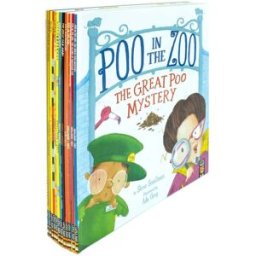 Little Tiger Press The Zoo Series 12 Books Collection Set – Poo in the Zoo, Dinosaur Poo & Hilarious Animal Picture Books for Kids Ages 3–7