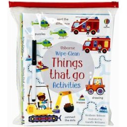 Usborne Wipe Clean Activities 6 Books Collection Set by Kirsteen Robson – Dinosaur, Mermaid & Fun Educational Activity Collection for Kids